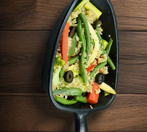 Quinoa Steamed Veggies