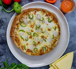Capsicum & Onion Pizza
