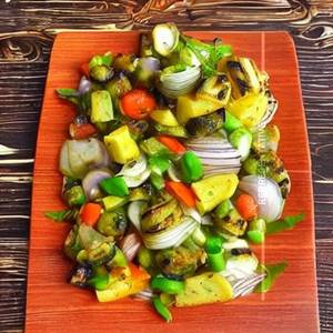 Thousand island veg grilled