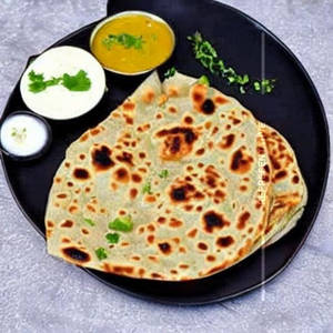 Aloo Onion Paneer Paratha