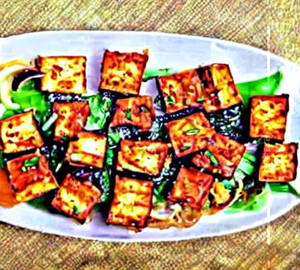 Paneer In Schezwan Sauce