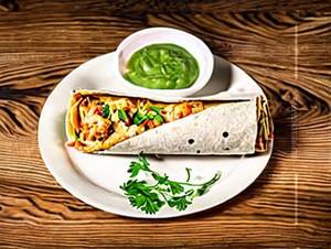 Chicken cheese frankie