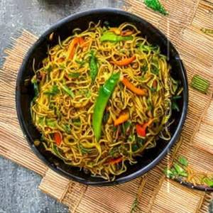 Veg Singapore noodles