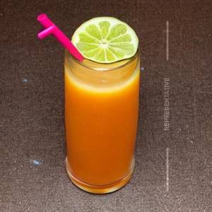 A Glass of Seasoanl Fresh Fruit Juice