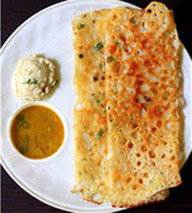 Rava Onion Masala Dosa