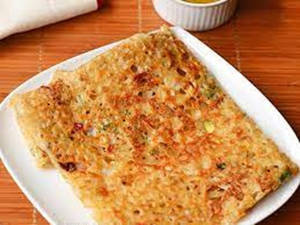 Rava Onion Masala Dosa