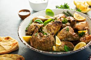 Steamed chicken