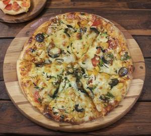 Barnyard Millet - Zucchini Pizza
