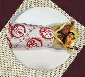 Chicken Schezwan Shawarma