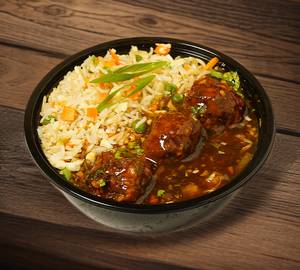 Manchurian + Fried Rice                               