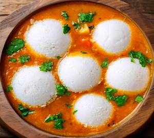 Special Idly (Ghee & Mirchi Powder)