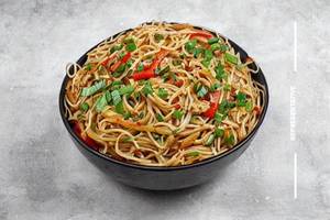 Veg Chili Garlic Flat Noodles