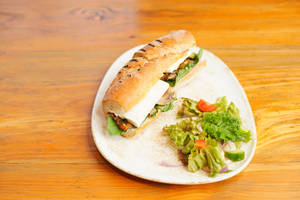 Mushroom And Cottage Cheese Sandwich