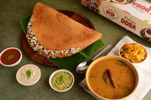 Butter Paneer Masala Dosa