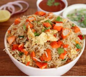 Chicken Fried Rice(No msg, no palm oil)