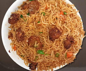 Veg. Manchurian Fried Rice