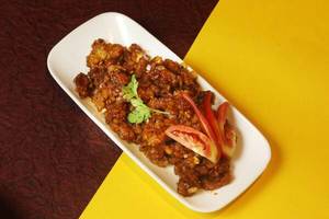 Crispy chilly baby corn