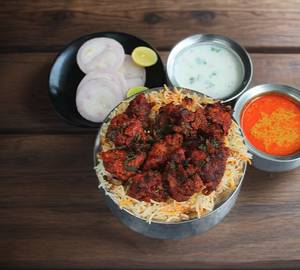 Chicken Boneless Fry Biryani