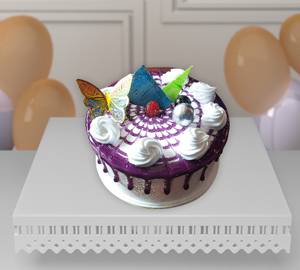 Eggless Blueberry Cake (500 gms)