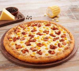 Sweet corn pizza