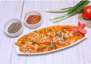 Veg Pasta In Tomato Basil Sauce