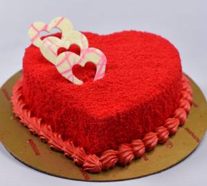 Red Velvet Heart (Medium)