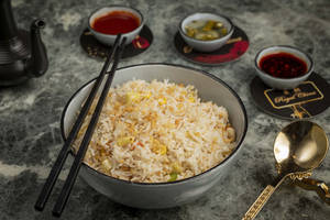 Butter Garlic Vegetable Fried Rice