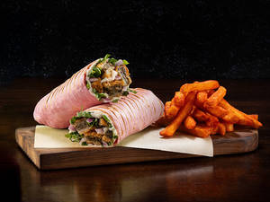 Veg Wraps Combo - Falafel Crunch Wrap + Peri Fries