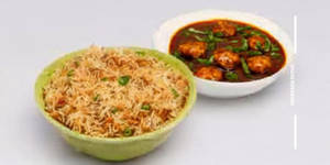 Chicken Manchurian Rice