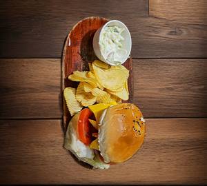 Big Bang Burger With Fries