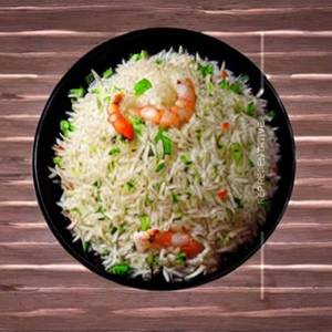 Fried rice prawn
