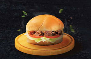 CHICKEN KEBAB BURGER