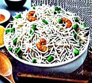 Prawns Triple Fried Rice