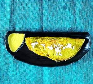 2 Besan Palak Cheese Chilla