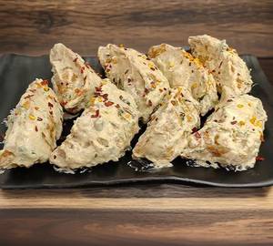 Afghani malai momos [chicken]