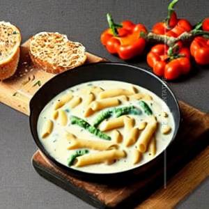 Veg Cheesy White Sauce