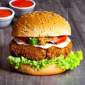Special Falafal Chicken Burger