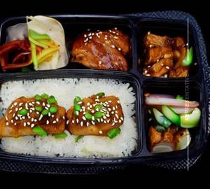 Chicken teriyaki bento
