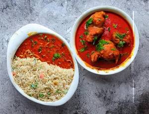 Chicken Triple Schezwan Rice (Full)