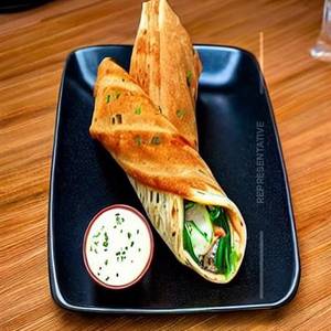 Veg spicy frankie