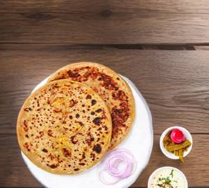 Pyaaz Green Chilli Tawa Paratha ( refined oil)