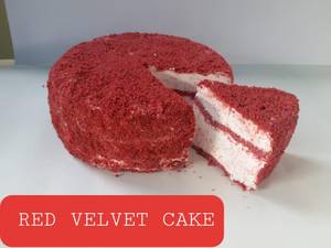 Red Velvet Ice Cream Cake
