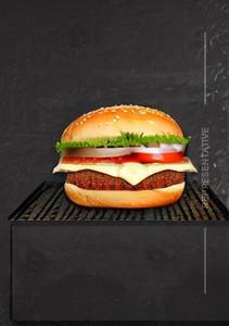 Veggie Spicy Tandoori Burger