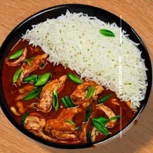 Chicken singapore rice