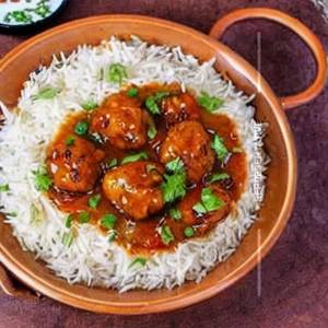 Chicken Manchurian Rice (Full)