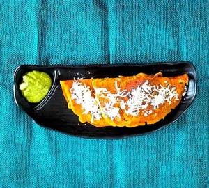 2 Besan Cheese Chilla