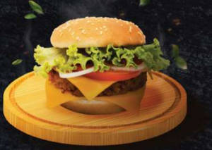 BEEF DOUBLE CHEESE BURGER