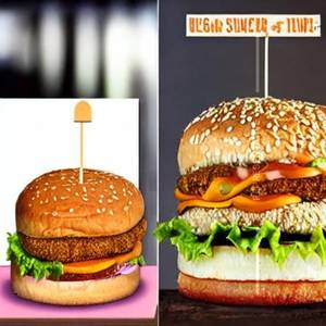 Vegan Tower Burger