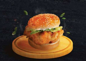 CHICKEN NUGGETS BURGER