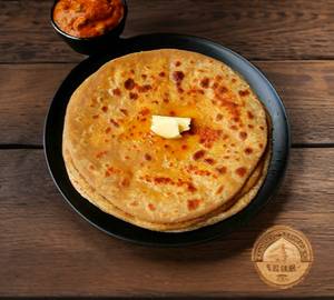 Aloo onion tawa paratha ( desi ghee)